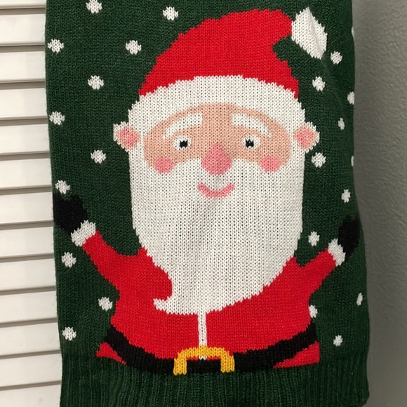 Christmas Dog Sweater with Santa Claus - Picture 2 of 6